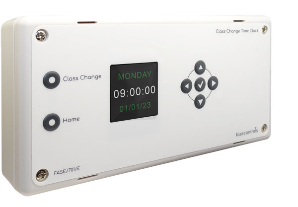 Fase Controls Class Change Time Clocks